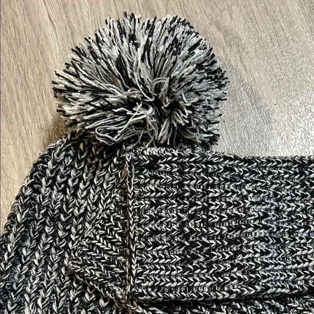 Rebecca Minkoff Monochrome Knit Beanie and Headband Set